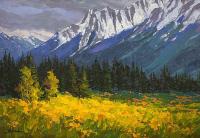 Sunburst (Banff National Park) by Robert E. Wood