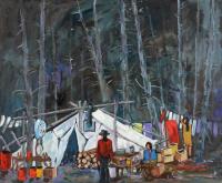 First Nations Camp #36 by Claude Simard
