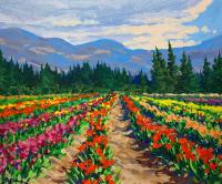 Tulip Field by Robert E. Wood