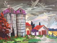 Ferme a Saxby Road #15 by Claude Simard