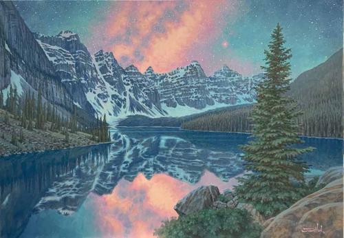 Nightrise at Ten Peaks by Jonathon%20Earl%20Bowser