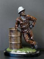 The Oilman - A Moment of Reflection by Don Toney