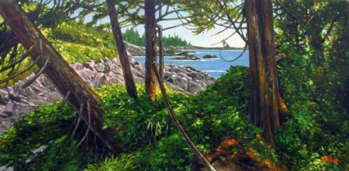 Forest Window, Ucluelet by Graeme Shaw