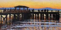 Evening at the Pier - Bella Beach by Dan Varnals