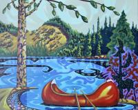 Ingonish Canoe by K. Neil Swanson