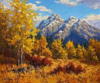 Autumn Gold - Ya Ha Tinda by Robert E. Wood