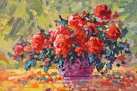 Bowl of Roses by Ken Gillespie
