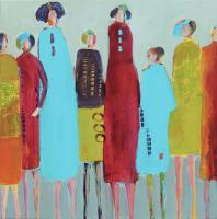 Colourful Women by Patt Scrivener
