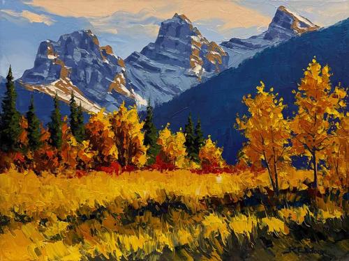 Afternoon Sun - Three Sisters by Robert E. Wood