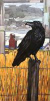 Prairie Crow by Stephen Dozois