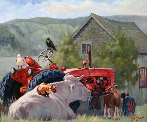 The Farm Matriarch by Alain Gagne