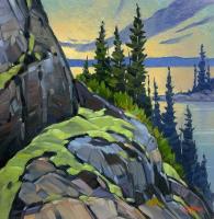 From the Cliffs of Great Slave Lake by Graeme Shaw