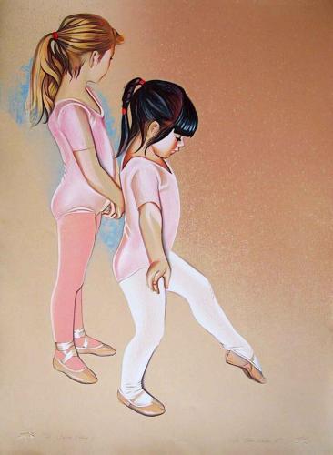 Dance Class I by Olga Tomlinson