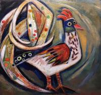 Coq Joyeux (Happy Rooster) by Nicole St. Pierre