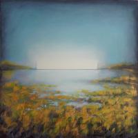 Blue Sky Marsh by Larry Rich