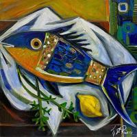 Blue Fish by Nicole St. Pierre