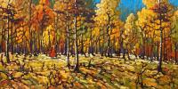Autumn Colours, near Bragg Creek by Rod Charlesworth