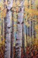 Birch Trees by Lawren Rich